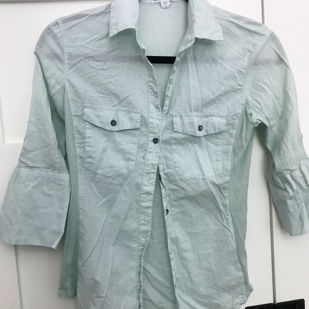 Standard James Perse size 1 mint green